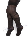 Колготки капроновые для девочек Penti Pretty, черный фото 2 &mdash; MamaEmma.ru