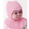 Капор шерстяной розовый фото 5 &mdash; MamaEmma.ru