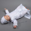 Платье для крещения и чепчик, белый фото 2 &mdash; MamaEmma.ru