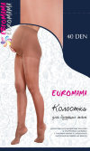 Колготки для беременных Euromama 40 den бежевые фото 2 &mdash; МамаЭмма