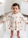 Детское платье с длинными рукавами Тыковка фото 4 &mdash; MamaEmma.ru
