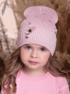 Весенняя белая шапка Алиса фото 2 &mdash; MamaEmma.ru