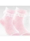 Носки Conte Kids с кружевом светло-розовые фото 3 &mdash; МамаЭмма