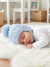 Шапочка на выписку из роддома утепленная Barbaras фото 4 &mdash; MamaEmma.ru