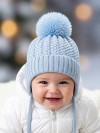 Шапочка на выписку из роддома утепленная Barbaras фото 3 &mdash; MamaEmma.ru
