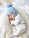 Шапочка на выписку из роддома утепленная Barbaras фото 10 &mdash; MamaEmma.ru