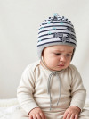 Шапка вязаная хлопковая весна лето Jamiks Fish фото 4 &mdash; MamaEmma.ru