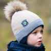Шапка для малыша Pupill Vincent бежевая фото 2 &mdash; MamaEmma.ru