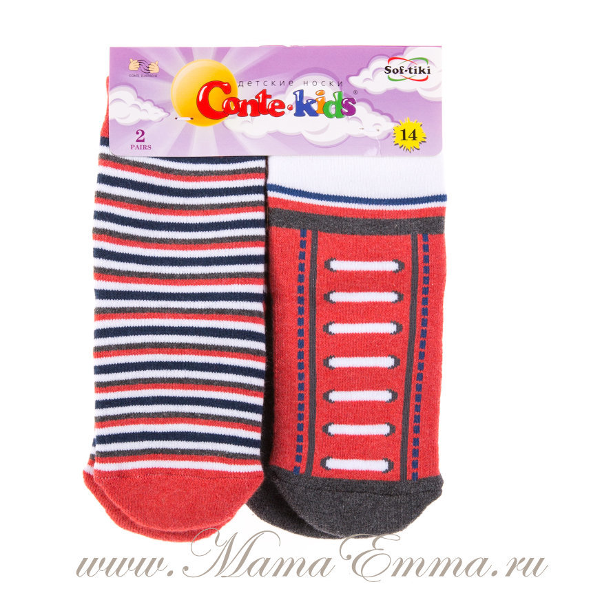 Махровые детские носки Conte Kids, 2 пары фото 1 &mdash; МамаЭмма