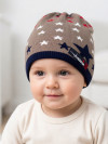 Шапка для мальчика, Aviator Mialt с шевроном фото 10 &mdash; MamaEmma.ru