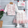 Комплект на выписку для девочки, 3 предмета фото 3 &mdash; MamaEmma.ru